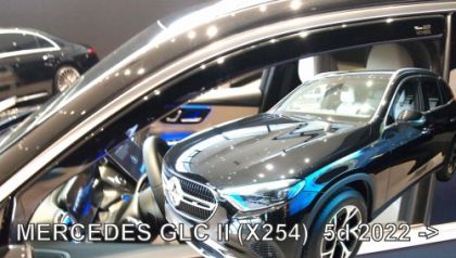 Ανεμοθραύστες Mercedes GLC X254 (2022+) - 2τμχ. εμπρός, Heko - € 68,9 Ανεμοθραύστες Mercedes GLC X254 (2022+) - 2τμχ. εμπρός, Heko