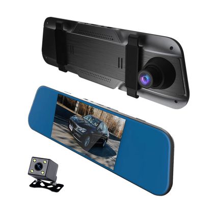 Βίντεο καταγραφέας DVR 1080 FULL HD με 5,5" LCD Touch screen οθόνη στον καθρέφτη με κάμερα οπισθοπορείας και καταγραφή - € 88,9 Βίντεο καταγραφέας DVR 1080 FULL HD με 5,5" LCD Touch screen οθόνη στον καθρέφτη με κάμερα οπισθοπορείας και καταγραφή