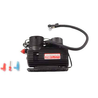 Κομπρεσέρ αέρος ελαστικών αυτοκινήτου 12V με μανόμετρο και αντάπτορα αναπτήρα -1 τμχ. - € 13,9 Κομπρεσέρ αέρος ελαστικών αυτοκινήτου 12V με μανόμετρο και αντάπτορα αναπτήρα -1 τμχ.