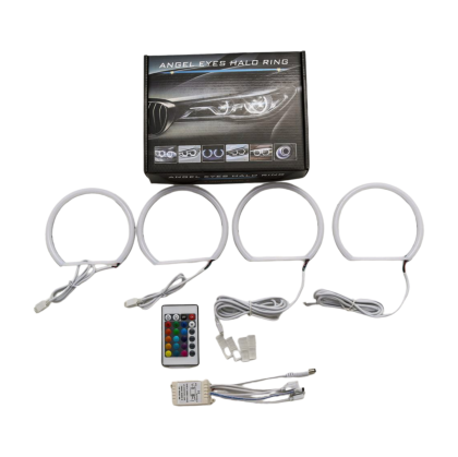 RGB δαχτυλίδια angel eyes led με επικάλυψη ματ για BMW E36 / E38 / E39 με τηλεχειρισμό για αλλαγή χρώματος - € 69,9 RGB δαχτυλίδια angel eyes led με επικάλυψη ματ για BMW E36 / E38 / E39 με τηλεχειρισμό για αλλαγή χρώματος