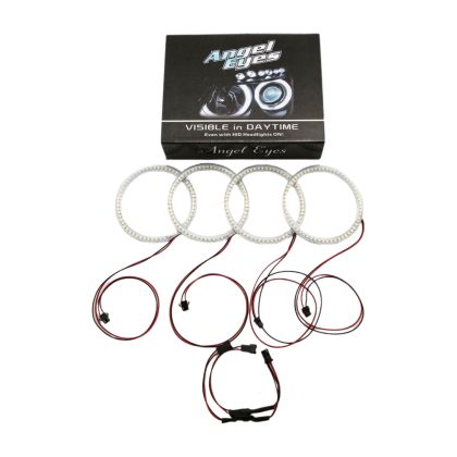 Δαχτυλίδια BMW E46 coupe (2003+) led angel eyes με 66 led - κίτρινα - € 76,9 Δαχτυλίδια BMW E46 coupe (2003+) led angel eyes με 66 led - κίτρινα