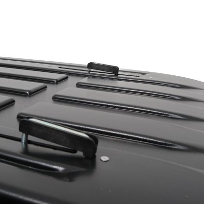 Μπαγκαζιέρα οροφής Junior Altro 185x80x41cm με διπλό άνοιγμα με κλειδί, 460 λίτρα - μαύρη - € 658,9 Μπαγκαζιέρα οροφής Junior Altro 185x80x41cm με διπλό άνοιγμα με κλειδί, 460 λίτρα - μαύρη