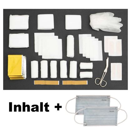 Φαρμακείο με προδιαγραφές DIN13164 μπλε - Φαρμακείο με προδιαγραφές DIN13164 μπλε