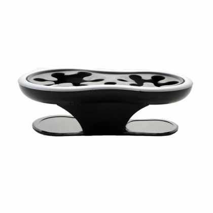 Ποτηροθήκη για 2 ποτήρια αυτοκόλλητη μαύρο χρώμα με ασημί περίγραμμα - 1τμχ. - € 14,9 Ποτηροθήκη για 2 ποτήρια αυτοκόλλητη μαύρο χρώμα με ασημί περίγραμμα - 1τμχ.