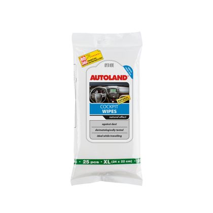 Μαντηλάκια καθαρισμού αυτοκινήτου Cockpit wipes-natural finish XL 25pcs - € 9,9 Μαντηλάκια καθαρισμού αυτοκινήτου Cockpit wipes-natural finish XL 25pcs