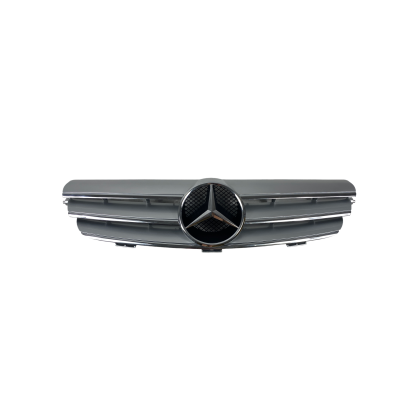 Μάσκα για Mercedes CLK W209 (2002+) - χρωμίου - € 279,9 Μάσκα για Mercedes CLK W209 (2002+) - χρωμίου
