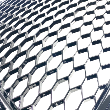 Μάσκα χωρίς σήμα για Audi A4 B8 (2011-2014) - RS LOOK - μαύρη γυαλιστερή - € 340,9 Μάσκα χωρίς σήμα για Audi A4 B8 (2011-2014) - RS LOOK - μαύρη γυαλιστερή