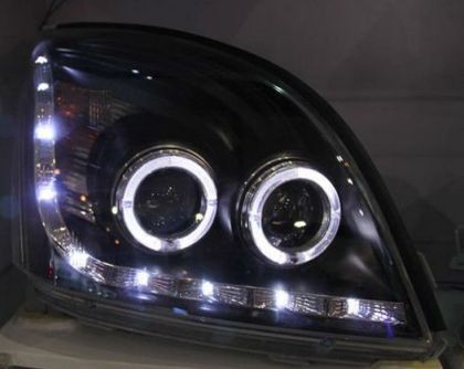 Φανάρια εμπρός Toyota Land Cruiser 120 (2003-2009) led / angel eyes - chrome , με λάμπες (Η1) - σετ 2τμχ. - € 548,9 Φανάρια εμπρός Toyota Land Cruiser 120 (2003-2009) led / angel eyes - chrome , με λάμπες (Η1) - σετ 2τμχ.