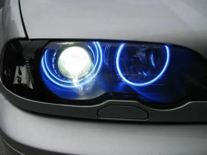 Δαχτυλίδια BMW E46 coupe (1998-2003) / BMW E46 Sedan, Combi (1998-2005) angel eyes - μπλε χρώμα - € 40,9 Δαχτυλίδια BMW E46 coupe (1998-2003) / BMW E46 Sedan, Combi (1998-2005) angel eyes - μπλε χρώμα