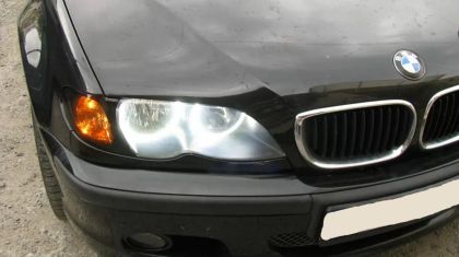 Δαχτυλίδια angel eyes για BMW E46 (1998-2005) με 60 led - Λευκό χρώμα - € 51,9 Δαχτυλίδια angel eyes για BMW E46 (1998-2005) με 60 led - Λευκό χρώμα