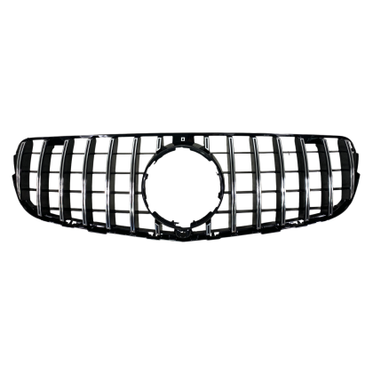 Μάσκα Mercedes GLC X253 (2016-2019) chrome/black - GT - € 186,9 Μάσκα Mercedes GLC X253 (2016-2019) chrome/black - GT