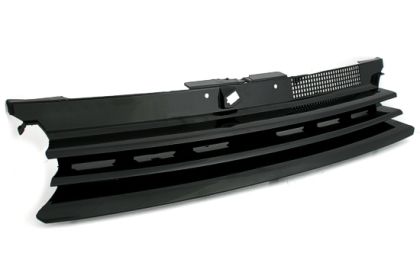 Μάσκα χωρίς σήμα για Vw Golf 4 - μαύρη με 3 γρίλιες - € 42,9 Μάσκα χωρίς σήμα για Vw Golf 4 - μαύρη με 3 γρίλιες