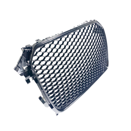 Μάσκα χωρίς σήμα για Audi A4 B8 (2011-2014) - RS LOOK - μαύρη γυαλιστερή - € 340,9 Μάσκα χωρίς σήμα για Audi A4 B8 (2011-2014) - RS LOOK - μαύρη γυαλιστερή