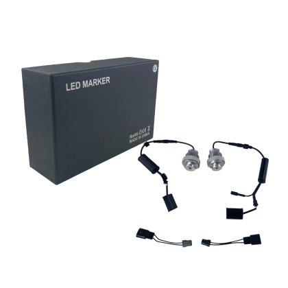 Led για αυθεντικά angel eyes για BMW E60 facelift - με ένα led 20W CREE - 2τμχ. - € 63,9 Led για αυθεντικά angel eyes για BMW E60 facelift - με ένα led 20W CREE - 2τμχ.