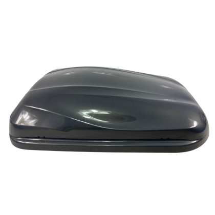 Μπαγκαζιέρα οροφής Junior Altro 140x90x38cm με μονό άνοιγμα με κλειδί, 370 λίτρα - Γκρι γυαλιστερή - € 495,9 Μπαγκαζιέρα οροφής Junior Altro 140x90x38cm με μονό άνοιγμα με κλειδί, 370 λίτρα - Γκρι γυαλιστερή