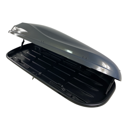 Μπαγκαζιέρα οροφής Junior Altro 185x80x41cm με διπλό άνοιγμα με κλειδί, 460 λίτρα - Γκρι υαλιγστερή - € 690,9 Μπαγκαζιέρα οροφής Junior Altro 185x80x41cm με διπλό άνοιγμα με κλειδί, 460 λίτρα - Γκρι υαλιγστερή