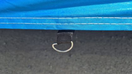 Κουκούλα αυτοκινήτου με επένδυση, φερμουάρ πόρτας και υποδοχές για τους καθρέπτες 572x183x122cm - μέγεθος XXL - μπλε - € 47,9 Κουκούλα αυτοκινήτου με επένδυση, φερμουάρ πόρτας και υποδοχές για τους καθρέπτες 572x183x122cm - μέγεθος XXL - μπλε