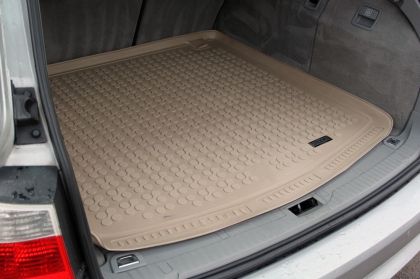 Πατάκι για πορτ - μπαγκάζ λαστιχένιο BMW E61 Combi (2003+) - μπεζ - € 136,9 Πατάκι για πορτ - μπαγκάζ λαστιχένιο BMW E61 Combi (2003+) - μπεζ