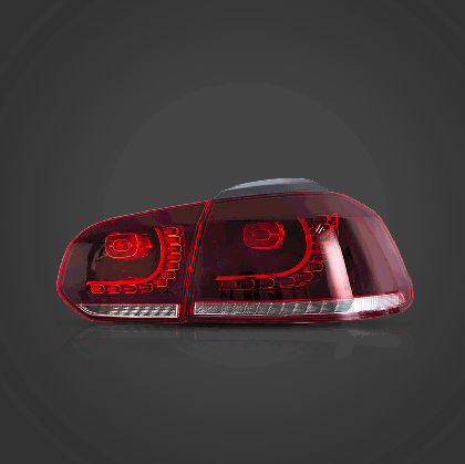 Πίσω φανάρια led Vw Golf 6 (2008-2014) GTI / R design με τρέχουμενο φλας, κόκκινα - σετ 2τμχ. - € 415,9 Πίσω φανάρια led Vw Golf 6 (2008-2014) GTI / R design με τρέχουμενο φλας, κόκκινα - σετ 2τμχ.