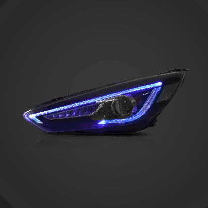 Φανάρια εμπρός Ford Focus (2015-2018) led μαύρα, χωρίς λάμπες (D2S) - σετ 2τμχ. - € 795,9 Φανάρια εμπρός Ford Focus (2015-2018) led μαύρα, χωρίς λάμπες (D2S) - σετ 2τμχ.