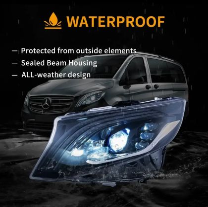Φανάρια εμπρός Mercedes Vito W447 (2016-2023) led Matrix, μαύρα με DRL - σετ 2τμχ. - € 1.037,9 Φανάρια εμπρός Mercedes Vito W447 (2016-2023) led Matrix, μαύρα με DRL - σετ 2τμχ.