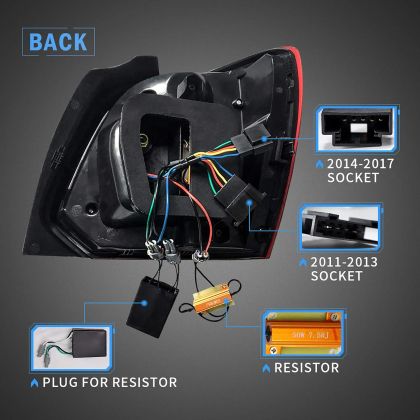 Πίσω φανάρια led Vw Polo (2009-2017) GTI / R design με τρέχουμενο φλας, κόκκινα - σετ 2τμχ. - € 467,9 Πίσω φανάρια led Vw Polo (2009-2017) GTI / R design με τρέχουμενο φλας, κόκκινα - σετ 2τμχ.