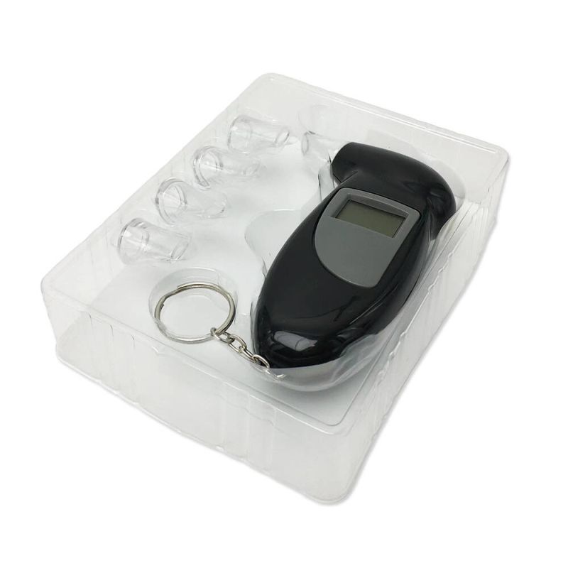 Ψηφιακό Αλκοολόμετρο με Οθόνη και Ανταλλακτικά Επιστόμια - € 12,9 Ψηφιακό Αλκοολόμετρο με Οθόνη και Ανταλλακτικά Επιστόμια