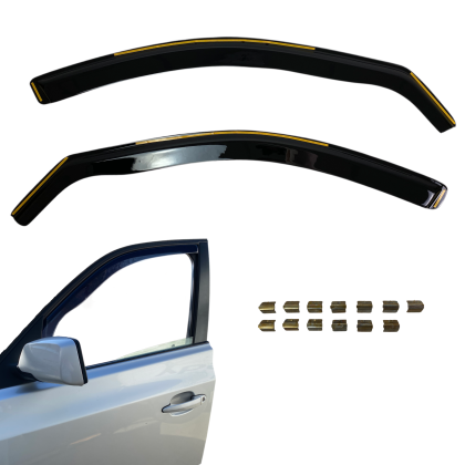 Ανεμοθραύστες Vw Polo (2009-2017) 3πορτο - μαύρο χρώμα - € 48,9 Ανεμοθραύστες Vw Polo (2009-2017) 3πορτο - μαύρο χρώμα