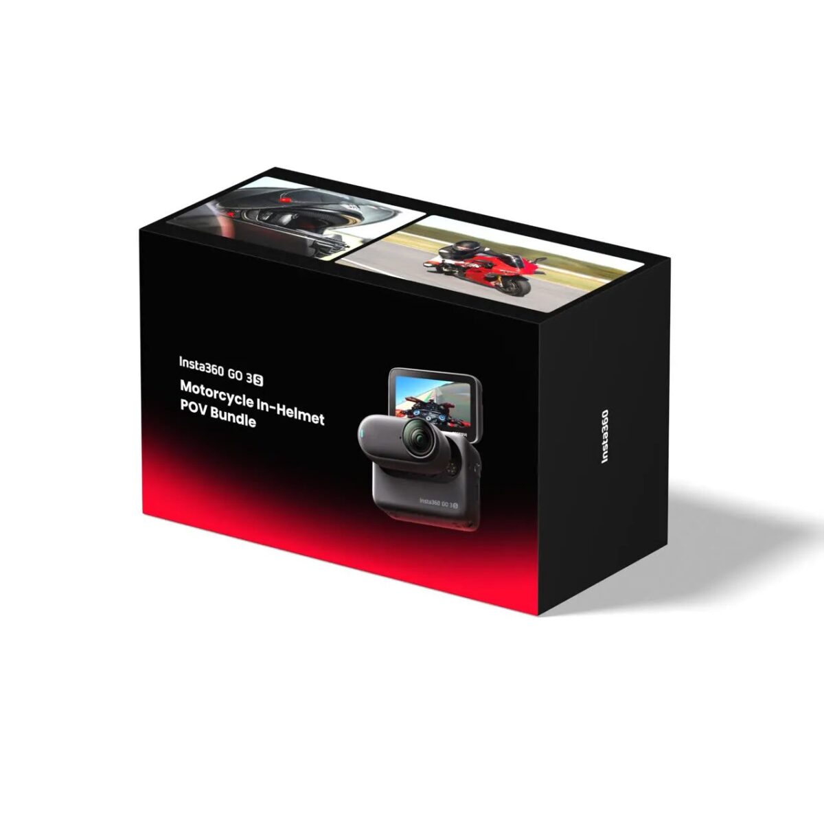 Insta360 GO 3S Motorcycle In-Helmet POV Bundle - 128GB Midnight Black - € 360,0 Insta360 GO 3S Motorcycle In-Helmet POV Bundle - 128GB Midnight Black
