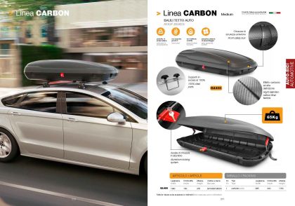 Μπαγκαζιέρα Art Plast 200x79x38cm με κλειδί 480 λίτρα carbon με διπλό άνοιγμα- 1τμχ. - € 428,9 Μπαγκαζιέρα Art Plast 200x79x38cm με κλειδί 480 λίτρα carbon με διπλό άνοιγμα- 1τμχ.