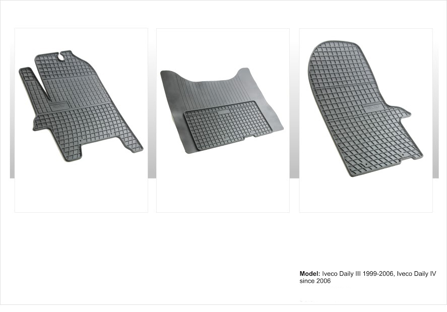 Λαστιχένια πατάκια IVECO Daily (1999-2014) - 3τμχ. - € 51,9 Λαστιχένια πατάκια IVECO Daily (1999-2014) - 3τμχ.