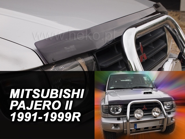 Ανεμοθραύστης καπό Mitsubishi Pajero (1991-1999), Heko - € 159,9 Ανεμοθραύστης καπό Mitsubishi Pajero (1991-1999), Heko