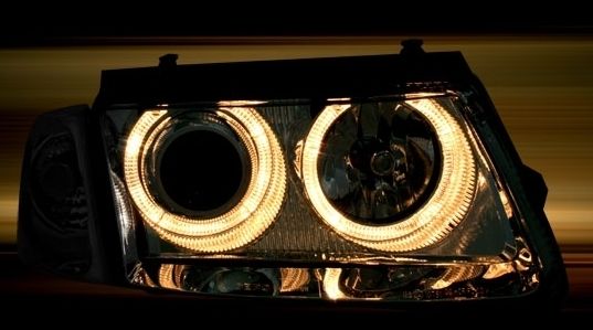 Φανάρια εμπρός Vw Passat 3Β/B5 (1997-2000) angel eyes - chrome , χωρίς λάμπες (Η7) - σετ 2τμχ. - € 336,9 Φανάρια εμπρός Vw Passat 3Β/B5 (1997-2000) angel eyes - chrome , χωρίς λάμπες (Η7) - σετ 2τμχ.