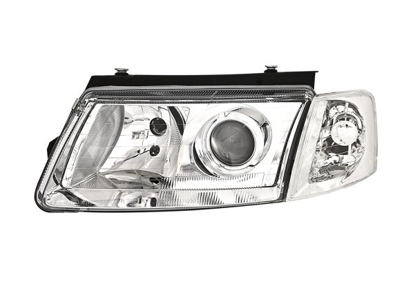 Φανάρια εμπρός Vw Passat 3Β/B5 (1997-2000) - chrome , με λάμπες (Η1) - σετ 2τμχ. - € 322,9 Φανάρια εμπρός Vw Passat 3Β/B5 (1997-2000) - chrome , με λάμπες (Η1) - σετ 2τμχ.