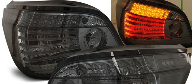 Πίσω φανάρια led BMW E60 (2003-2007) - φιμέ led φλας - σετ 2τμχ. - € 475,9 Πίσω φανάρια led BMW E60 (2003-2007) - φιμέ led φλας - σετ 2τμχ.