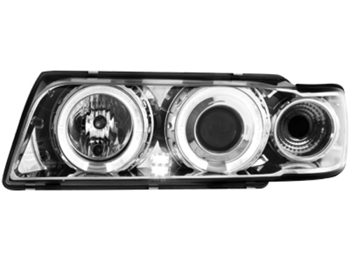 Φανάρια εμπρός BMW E38 (1994-1998) angel eyes - chrome , με λάμπες (Η1) - σετ 2τμχ. - € 402,9 Φανάρια εμπρός BMW E38 (1994-1998) angel eyes - chrome , με λάμπες (Η1) - σετ 2τμχ.