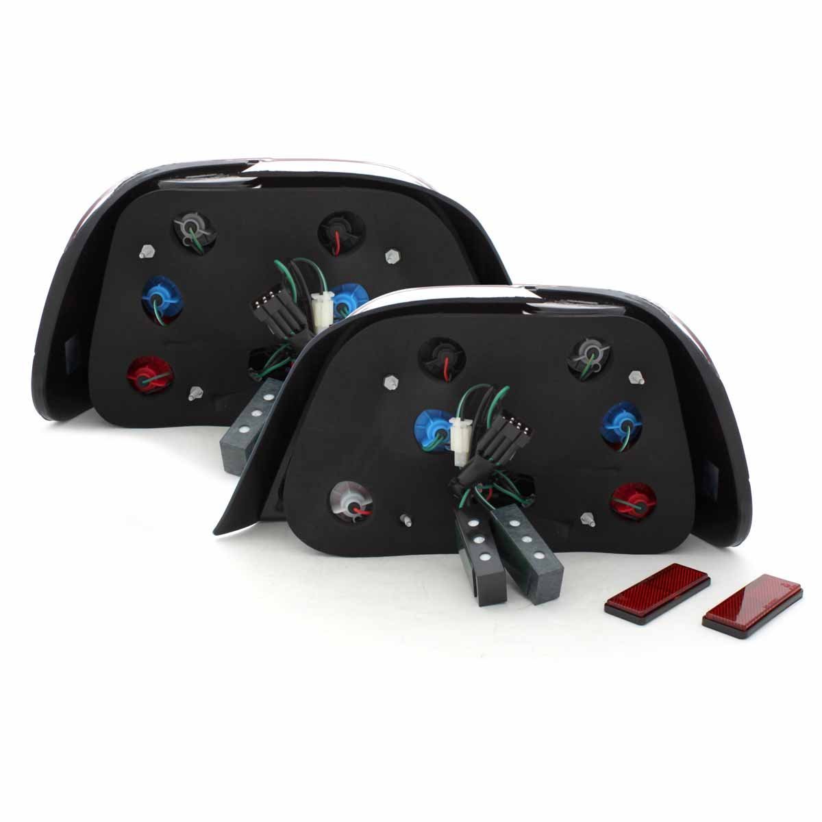 Πίσω φανάρια led με 3 φωτιζόμενες ταινίες για BMW E38 (1994-2001) - μαύρα - σετ 2τμχ. - € 307,9 Πίσω φανάρια led με 3 φωτιζόμενες ταινίες για BMW E38 (1994-2001) - μαύρα - σετ 2τμχ.