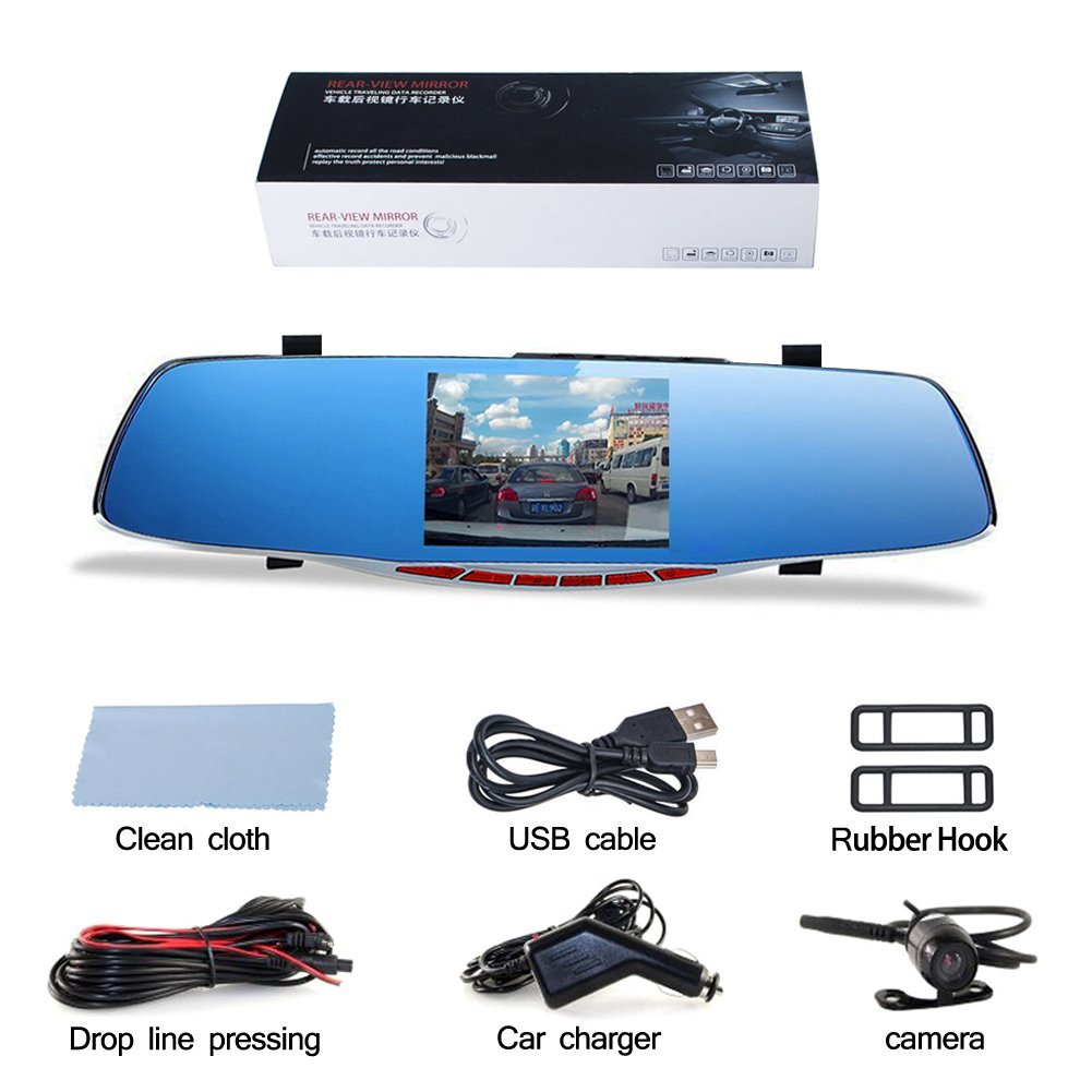 Βίντεο καταγραφέας 1080 FULL HD με 5" LCD οθόνη ,κάμερα οπισθοπορείας και G-Sensor - € 95,9 Βίντεο καταγραφέας 1080 FULL HD με 5" LCD οθόνη ,κάμερα οπισθοπορείας και G-Sensor