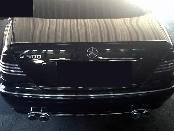 Lip spoiler πορτ-μπαγκάζ Mercedes W220 - € 26,9 Lip spoiler πορτ-μπαγκάζ Mercedes W220