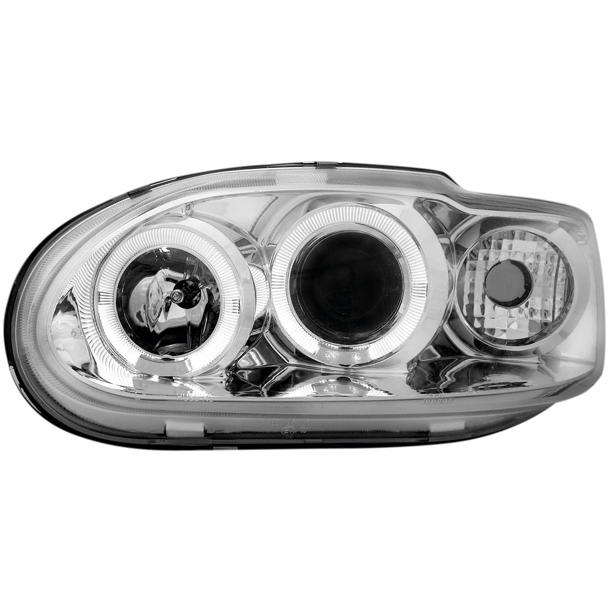 Φανάρια εμπρός Ford Escort (1996-2000) angel eyes - chrome , με λάμπες (Η1) - σετ 2τμχ. - € 351,9 Φανάρια εμπρός Ford Escort (1996-2000) angel eyes - chrome , με λάμπες (Η1) - σετ 2τμχ.