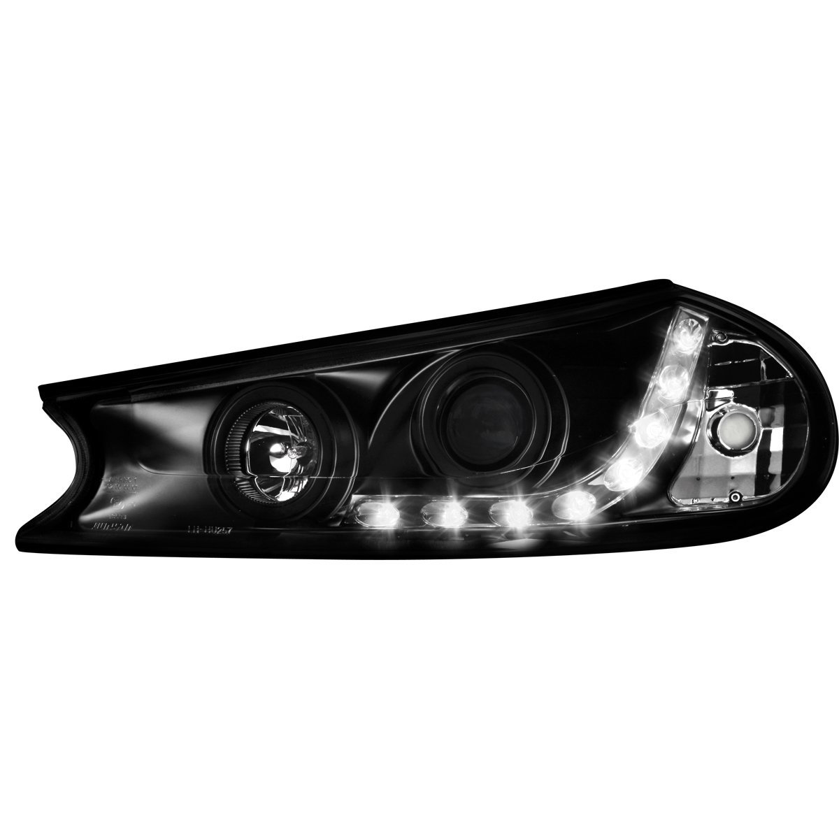 Φανάρια εμπρός Ford Mondeo (1996-2000) led - black , με λάμπες (Η1) - σετ 2τμχ. - € 410,9 Φανάρια εμπρός Ford Mondeo (1996-2000) led - black , με λάμπες (Η1) - σετ 2τμχ.