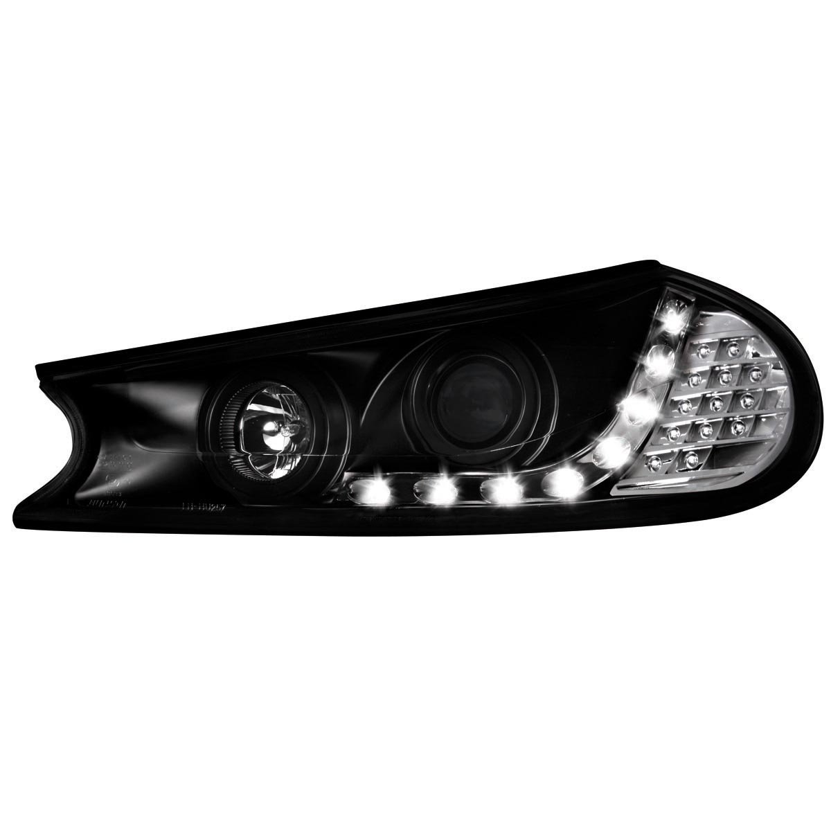 Φανάρια εμπρός Ford Mondeo (1996-2000) led - μαύρα , με λάμπες (Η1) - σετ 2τμχ. - € 534,9 Φανάρια εμπρός Ford Mondeo (1996-2000) led - μαύρα , με λάμπες (Η1) - σετ 2τμχ.
