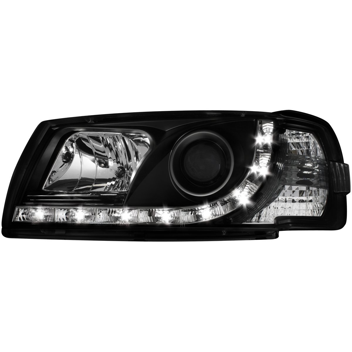 Φανάρια εμπρός Vw Transporter T4 (1997-2003) led , μαύρα , με λάμπες (Η1) - σετ 2τμχ. - € 483,9 Φανάρια εμπρός Vw Transporter T4 (1997-2003) led , μαύρα , με λάμπες (Η1) - σετ 2τμχ.