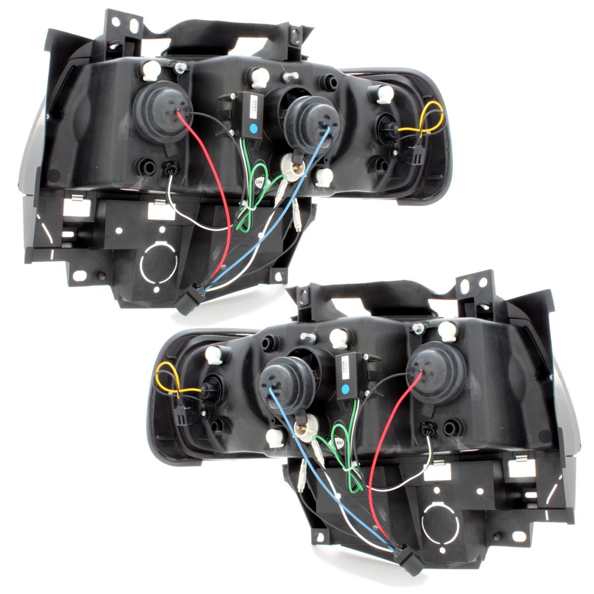 Φανάρια εμπρός Vw Transporter T4 (1997-2003) led , μαύρα , με λάμπες (Η1) - σετ 2τμχ. - € 483,9 Φανάρια εμπρός Vw Transporter T4 (1997-2003) led , μαύρα , με λάμπες (Η1) - σετ 2τμχ.