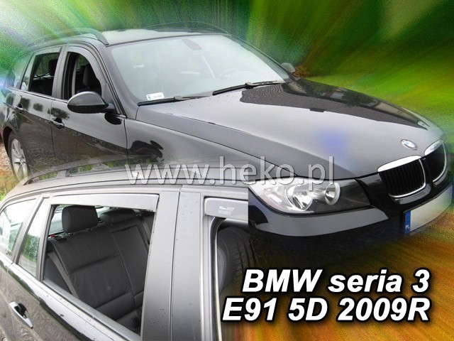 Ανεμοθραύστες BMW 3 E91 (2004-2012) combi - 4 τμχ. εμπρός και πίσω, Heko - € 79,9 Ανεμοθραύστες BMW 3 E91 (2004-2012) combi - 4 τμχ. εμπρός και πίσω, Heko