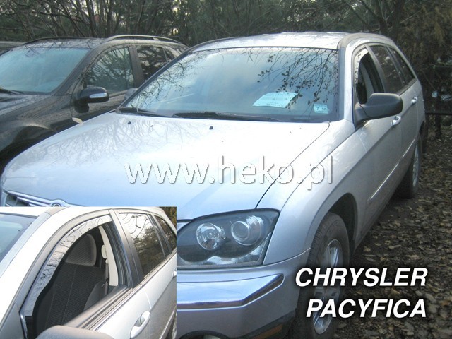 Ανεμοθραύστες Chrysler Pacifica (2003-2008) 5 πορτο - 2 τμχ. εμπρός, Heko - € 56,9 Ανεμοθραύστες Chrysler Pacifica (2003-2008) 5 πορτο - 2 τμχ. εμπρός, Heko