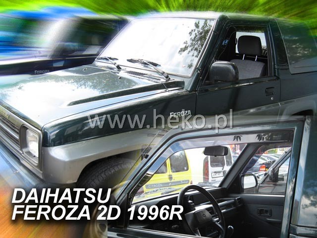 Ανεμοθραύστες Daihatsu Charade - G100 (1987-1993) 3 πορτο, Heko - € 62,9 Ανεμοθραύστες Daihatsu Charade - G100 (1987-1993) 3 πορτο, Heko