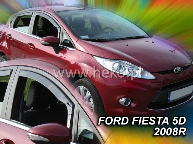 Ανεμοθραύστες Ford Fiesta (2000-2002) 5 πορτο - 2 τμχ. εμπρός, Heko - € 56,9 Ανεμοθραύστες Ford Fiesta (2000-2002) 5 πορτο - 2 τμχ. εμπρός, Heko