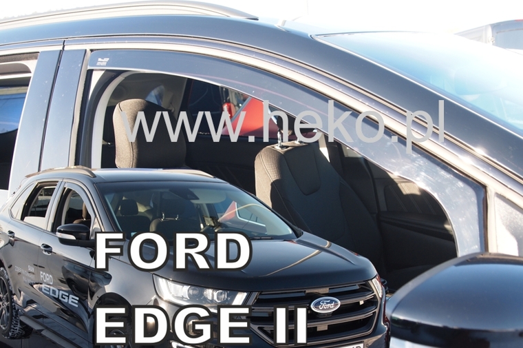 Ανεμοθραύστες Ford Edge II (2014-2023) 5 πορτο - 2 τμχ. εμπρός, Heko - € 56,9 Ανεμοθραύστες Ford Edge II (2014-2023) 5 πορτο - 2 τμχ. εμπρός, Heko