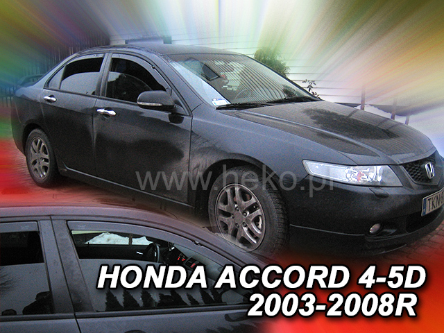 Ανεμοθραύστες Honda Accord (2004-2008) 5 πορτο , sedan - 2 τμχ. εμπρός, Heko - € 56,9 Ανεμοθραύστες Honda Accord (2004-2008) 5 πορτο , sedan - 2 τμχ. εμπρός, Heko